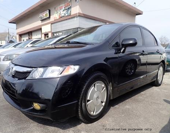2011 Black Honda Civic- 57k miles - Price - 10k
