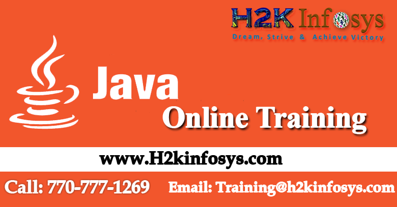 Java Online Training by H2KInfosys