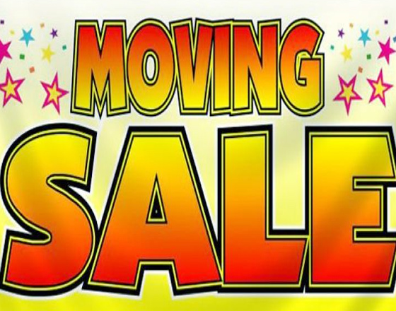 Move Out Sale - Selling everything