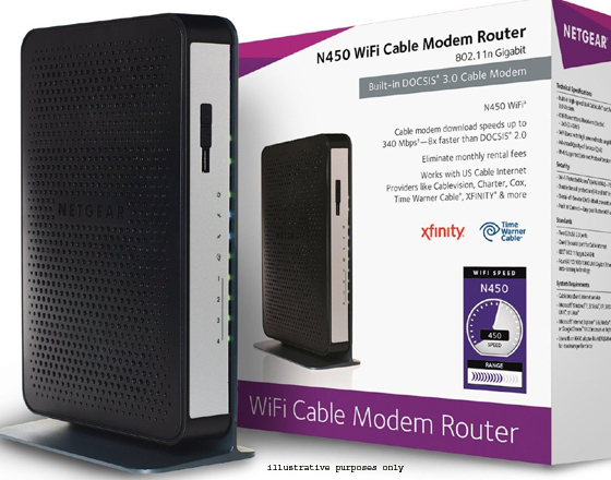 Netgear Cable Modem Router for sale