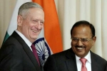 Ajit Doval, USISPF, ajit doval holds talks with pompeo mattis in u s, Navtej singh sarna