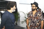 Allu Arjun new endorsement, Allu Arjun new endorsement, allu arjun and trivikram shooting for a commercial, Puspha
