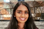Indian American Kavya Kopparapu, inventions of Kavya Kopparapu, indian american kavya kopparapu awarded for innovation of brain cancer treatment, Reshma