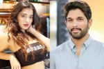 Haarika and Hassine Creations, Ketika Sharma with Allu Arjun, ketika sharma locked to romance allu arjun, Naa peru surya