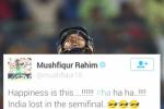 India lost semi final, India lost semi final, happiness is this india lost in the semifinal mushfiqur rahim, India lost semi final