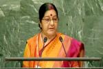 Pakistan, India, befitting reply by sushma swaraj to pakistan, Prime minister nawaz sharif