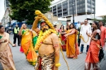 London, bonalu festivities in London, over 800 nris participate in bonalu festivities in london organized by telangana community, Handloom