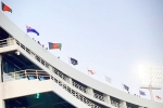 Champions Trophy 2025, Champions Trophy 2025 Curtain Raiser latest, champions trophy curtain raiser in lahore indian flag missing, Icc champions trophy 2025