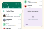 Chat Lock beta version, Chat Lock beta version, chat lock a new feature introduced in whatsapp, Whatsapp chats