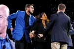 Amazon CEO interrupted on stage, Jeff Bezos, indian animal activist interrupts amazon ceo on stage asking him to do something about chicken farms, Bay area