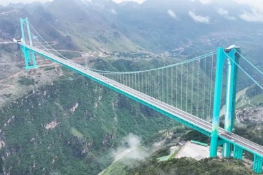 China cuts Travel of 2 hours to 2 mins with Highest Bridge