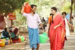 Amy Jackson, Samantha, dhanush s thangamagan theatrical trailer, Thangamagan official trailer