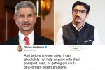 new minister of external affairs, Dhruva Jaishankar, new foreign minister s son dhruva jaishankar says he can t help with passport woes in cheeky tweet, Dhruva