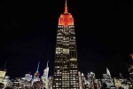 Empire State Building, Federation of Indian Associations, empire state building lit up to honour the festival of lights, Indian diaspora