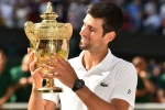 Wimbledon title winner, Novak Djokovic Beats Roger Federer, novak djokovic beats roger federer to win fifth wimbledon title in longest ever final, Roger federer