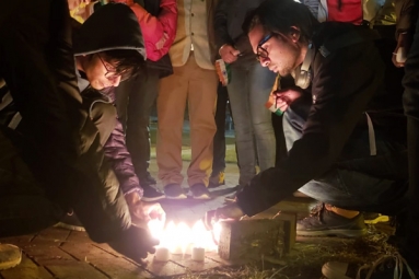 Hindu YUVA Organizes Candlelight Vigil in Ohio to Mourn Pulwama Terror Attack