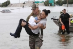 Hurricane Harvey, Hurricane Harvey timeline in US, hurricane harvey brings havoc and mayhem to texas coastline, Heavy downpour