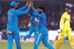 India Vs Australia latest, India Vs Australia second ODI, second odi india beat australia by 99 runs, Madhya pradesh