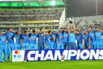 India Vs Australia news, India Vs Australia latest updates, india bags the t20 series against australia with hyderabad win, Rajiv gandhi
