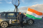 Indian origin woman, Bharulata sets record, indian woman sets world record in arctic expedition, Arctic circle