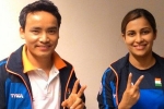 Jitu Rai, Heena Sindhu wins double team event at ISSF World Cup, jitu rai heena sindhu wins issf world cup the mixed team event, Issf world cup