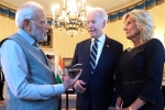 Narendra Modi diamond gift, Narendra Modi latest, narendra modi gifts 75 carat diamond to jill biden, Narendra modi to usa