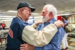 old navy friends meet, Navy buddies reunite after 50 years, navy buddies reunite after more than 50 years apart, Broadway