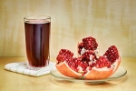 Pomegranate Juice, Intrauterine Growth Restriction, pomegranate juice helps in unborn babies brain development, Red wine