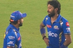 MI Vs GT, Rohit Sharma Vs Hardik Pandya news, rohit sharma and hardik pandya into an argument after mi vs gt match, Akash ambani