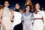 Marvel, Marvel promotions in India, samantha rakul preet tamannaah and kajal on one stage, Captain marvel