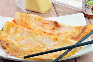 Schezwan Cheese Dosa Recipe