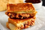 sandwich, chicken, shredded chicken cheese sandwich recipe, Saucepan