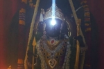 Ayodhya, Ram Mandir, surya tilak illuminates ram lalla idol in ayodhya, Str