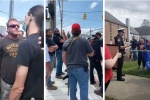 Bethel, counter-protests, the black lives matters protests got ugly in bethel ohio, Police officers