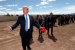 trump at mexico border, US system, u s is full trump announces to migrants at mexico border, Border wall
