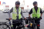 cycling to mecca, cycling to mecca for haj, two indian men cycling to mecca for haj while fasting for ramadan, Mecca