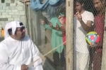 uae man locks up India football fans, afc asian cup 2018, watch uae man locks up indian football fans in cage before match, Indian football