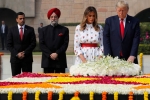 Donald Trump, Delhi, highlights on day 2 of the us president trump visit to india, Mahatma gandhi