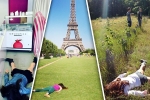 Stephanie Leigh Rose, selfie addiction, this woman hate selfies so she decides to click pictures of herself lying dead all around the world, Cognizant