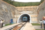 tunnel, India, world s first electrified rail tunnel to be operational in 12 months in haryana, Electrified rail tunnel