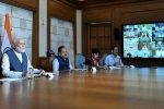 tablighi jamaat, narendra modi, pm narendra modi to have a video conference discussion with cms, Tablighi