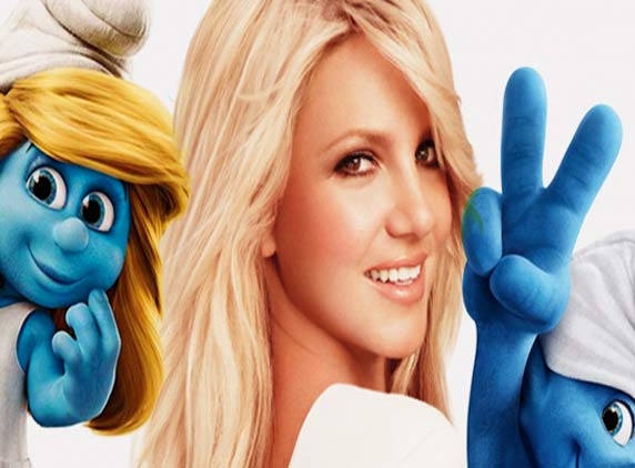 Britney's Ooh-La-La in "The Smurfs 2"