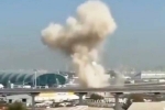 , , explosions heard in dubai airport again, Isi