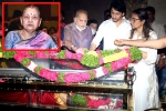 Indira Devi news, Indira Devi dead, mahesh babu s mother indira devi laid to rest, Tollywood celebrities