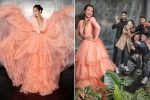 Malaika Arora in Indian film festival of melbourne, IIFM, iifm 2019 malaika arora sizzles in peach ruffled gown, Iifm
