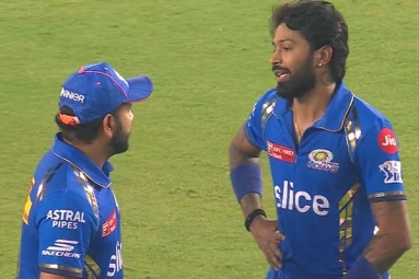 Rohit Sharma and Hardik Pandya into an argument after MI vs GT match