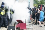 UK protests, Prime Minister on attacks, uk protest 400 arrested, Muslims